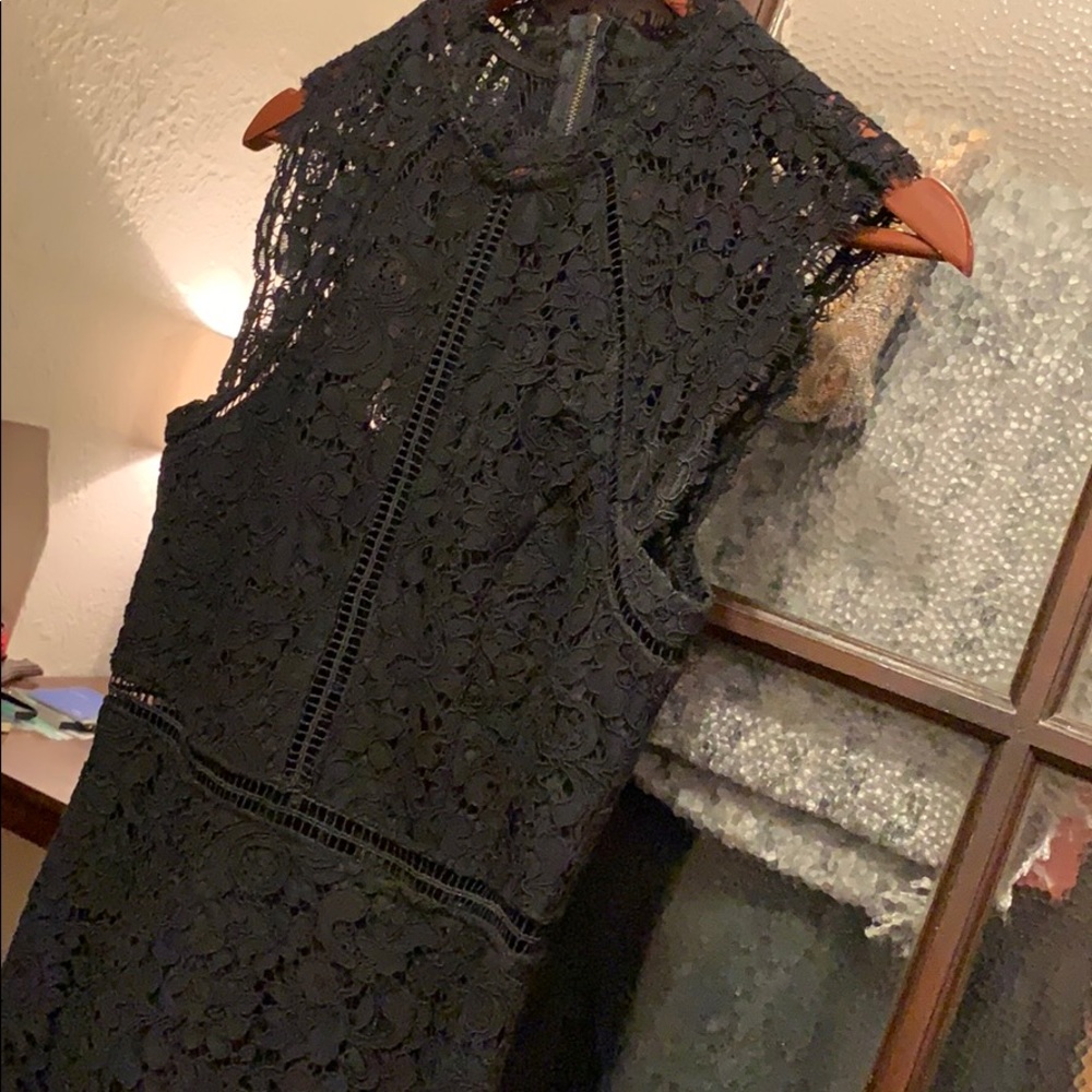 Bardot Lace Dress